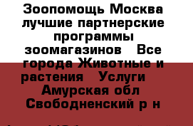 Зоопомощь.Москва лучшие партнерские программы зоомагазинов - Все города Животные и растения » Услуги   . Амурская обл.,Свободненский р-н